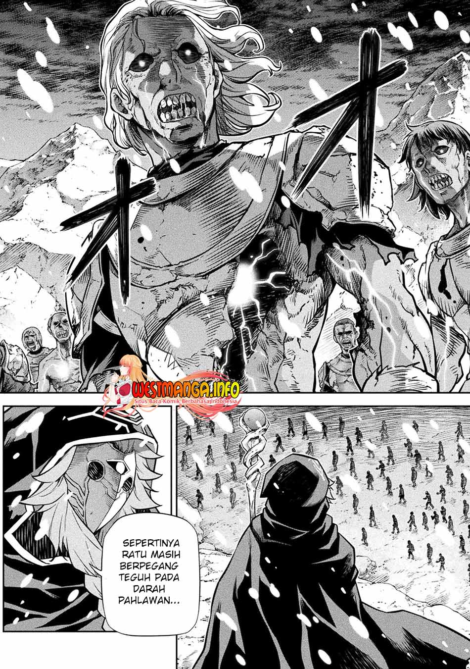 Drawing: Saikyou Mangaka wa Oekaki Skill de Isekai Musou Suru! Chapter 57 Bahasa Indonesia